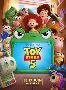 Affiche de Toy Story 5, film à voir en streaming sur Pygargue