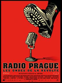 Affiche de Radio Prague, les ondes de la révolte, film à voir en streaming sur Pygargue