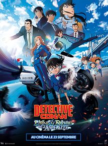 Affiche de Détective Conan : L'Ange déchu de l'asphalte, film à voir en streaming sur Pygargue