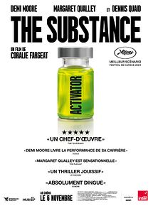 Affiche de The Substance, film à voir en streaming sur Pygargue