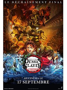 Affiche de Demon Slayer: Kimetsu no Yaiba La Forteresse Infinie Film 1, film à voir en streaming sur Pygargue