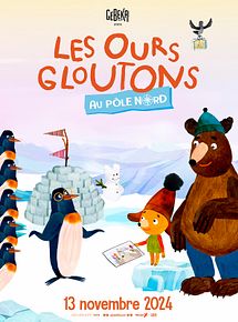 Affiche de Les Ours gloutons au Pôle Nord, film à voir en streaming sur Pygargue