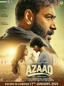 Affiche de Azaad, film à voir en streaming sur Pygargue