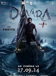 Affiche de Devara Part 1, film à voir en streaming sur Pygargue
