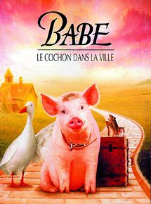 Affiche de Babe, le cochon dans la ville, film à voir en streaming sur Pygargue