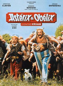Affiche de Astérix et Obélix contre César, film à voir en streaming sur Pygargue