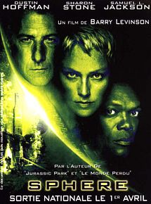 Affiche de Sphere, film à voir en streaming sur Pygargue