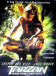 Affiche de Tarzan et la cité perdue, film à voir en streaming sur Pygargue