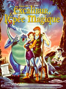 Affiche de Excalibur, l'épée magique, film à voir en streaming sur Pygargue