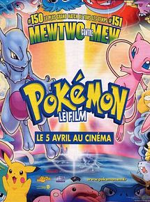 Affiche de Mewtwo contre-attaque, film à voir en streaming sur Pygargue