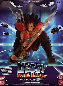 Affiche de Heavy Metal - F.A.K.K. 2, film à voir en streaming sur Pygargue