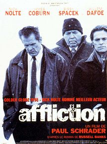 Affiche de Affliction, film à voir en streaming sur Pygargue