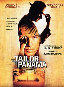 Affiche de Le Tailleur de Panama, film à voir en streaming sur Pygargue