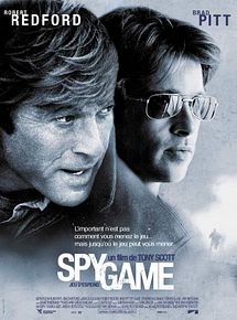 Affiche de Spy game, jeu d'espions, film à voir en streaming sur Pygargue