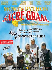 Affiche de Monty Python, sacré Graal, film à voir en streaming sur Pygargue