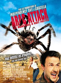 Affiche de Arac attack, les monstres à huit pattes, film à voir en streaming sur Pygargue