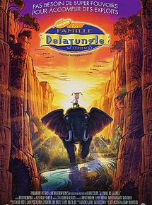 Affiche de La Famille Delajungle le film, film à voir en streaming sur Pygargue
