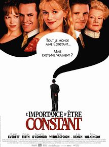 Affiche de L'Importance d'être constant, film à voir en streaming sur Pygargue