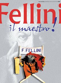 Affiche du film Federico Fellini "Il Maestro", à découvrir en streaming sur Net Cardabelle