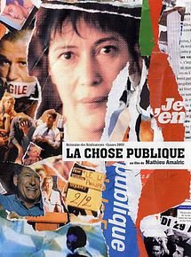Affiche de La Chose publique, film à voir en streaming sur Pygargue