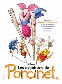 Affiche de Les Aventures de Porcinet, film à voir en streaming sur Pygargue