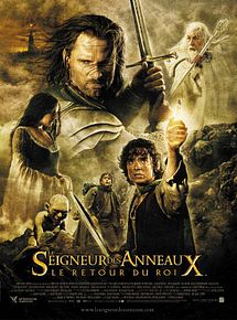 Affiche de Le Seigneur des anneaux : le retour du roi, film à voir en streaming sur Pygargue