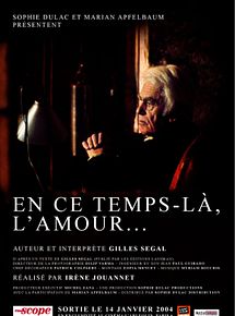 Affiche de En ce temps-là, l'amour..., film à voir en streaming sur Pygargue
