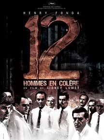 Affiche de 12 hommes en colère, film à voir en streaming sur Pygargue