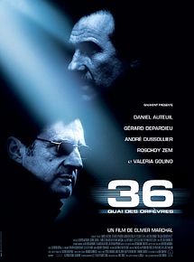 Affiche de 36 Quai des Orfèvres, film à voir en streaming sur Pygargue