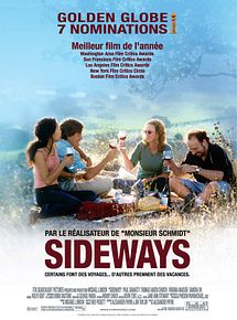 Affiche de Sideways, film à voir en streaming sur Pygargue