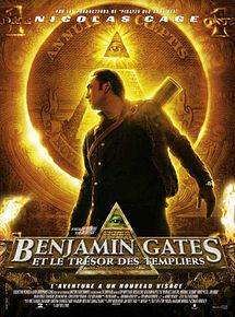 Affiche de Benjamin Gates et le Trésor des Templiers, film à voir en streaming sur Pygargue