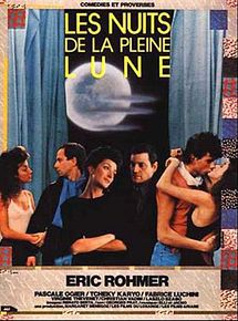 Affiche de Les nuits de la pleine lune, film à voir en streaming sur Pygargue