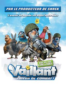Affiche de Vaillant, pigeon de combat !, film à voir en streaming sur Pygargue