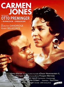 Affiche de Carmen Jones, film à voir en streaming sur Pygargue