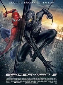 Affiche de Spider-Man 3, film à voir en streaming sur Pygargue
