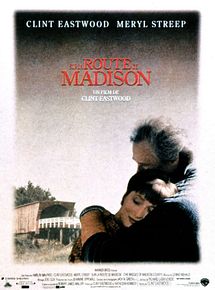 Affiche de Sur la route de Madison, film à voir en streaming sur Pygargue