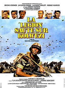 Affiche de La Légion saute sur Kolwezi, film à voir en streaming sur Pygargue
