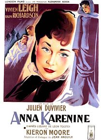 Affiche de Anna Karenina, film à voir en streaming sur Pygargue