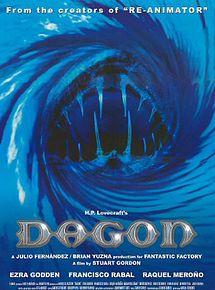 Affiche de Dagon, film à voir en streaming sur Pygargue