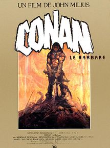 Affiche de Conan le barbare, film à voir en streaming sur Pygargue