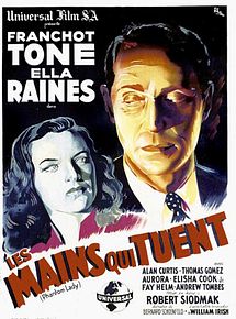 Affiche de Les Mains qui tuent, film à voir en streaming sur Pygargue