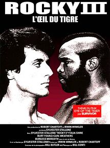 Affiche de Rocky III, film à voir en streaming sur Pygargue