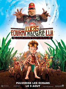 Affiche de Lucas, fourmi malgré lui, film à voir en streaming sur Pygargue