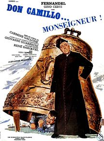 Affiche de Don Camillo Monseigneur, film à voir en streaming sur Pygargue