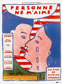 Affiche de Personne ne m'aime, film à voir en streaming sur Pygargue