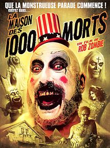 Affiche de La Maison des 1000 morts, film à voir en streaming sur Pygargue