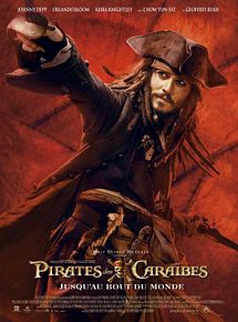 Affiche de Pirates des Caraïbes : Jusqu'au Bout du Monde, film à voir en streaming sur Pygargue