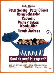Affiche de Quoi de neuf, Pussycat ?, film à voir en streaming sur Pygargue