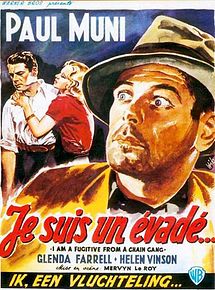 Affiche de Je suis un évadé, film à voir en streaming sur Pygargue