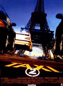 Affiche de Taxi 2, film à voir en streaming sur Pygargue